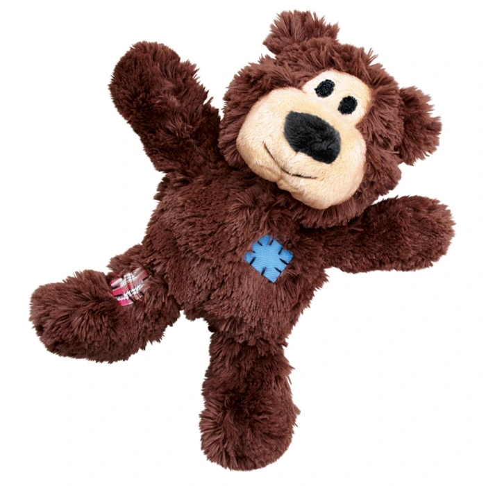 KONG Wild Knots Hundebamse Bjørn XS - lille bamse med reb